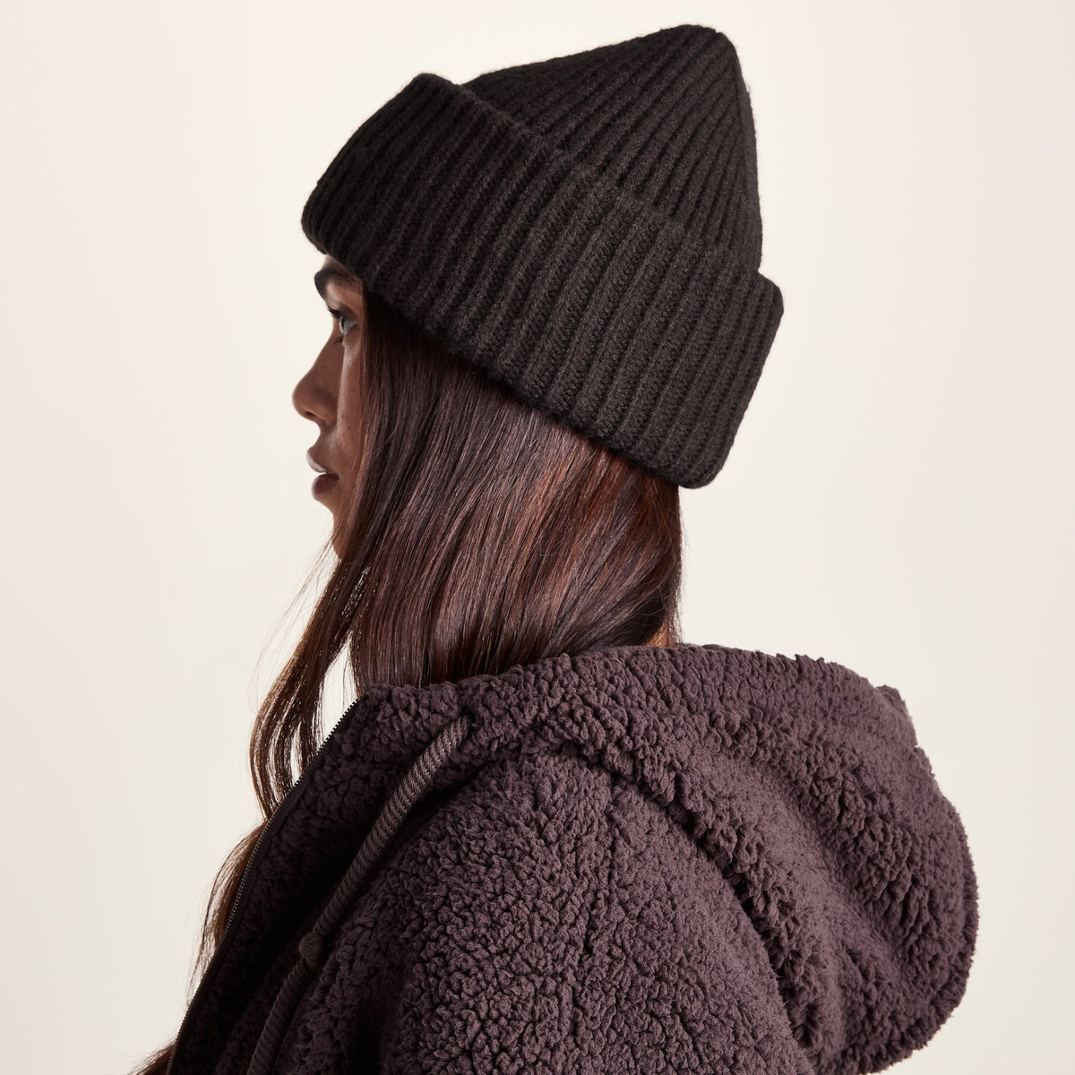 Jendon Knit Hat - Chocolate Brown - Image 2