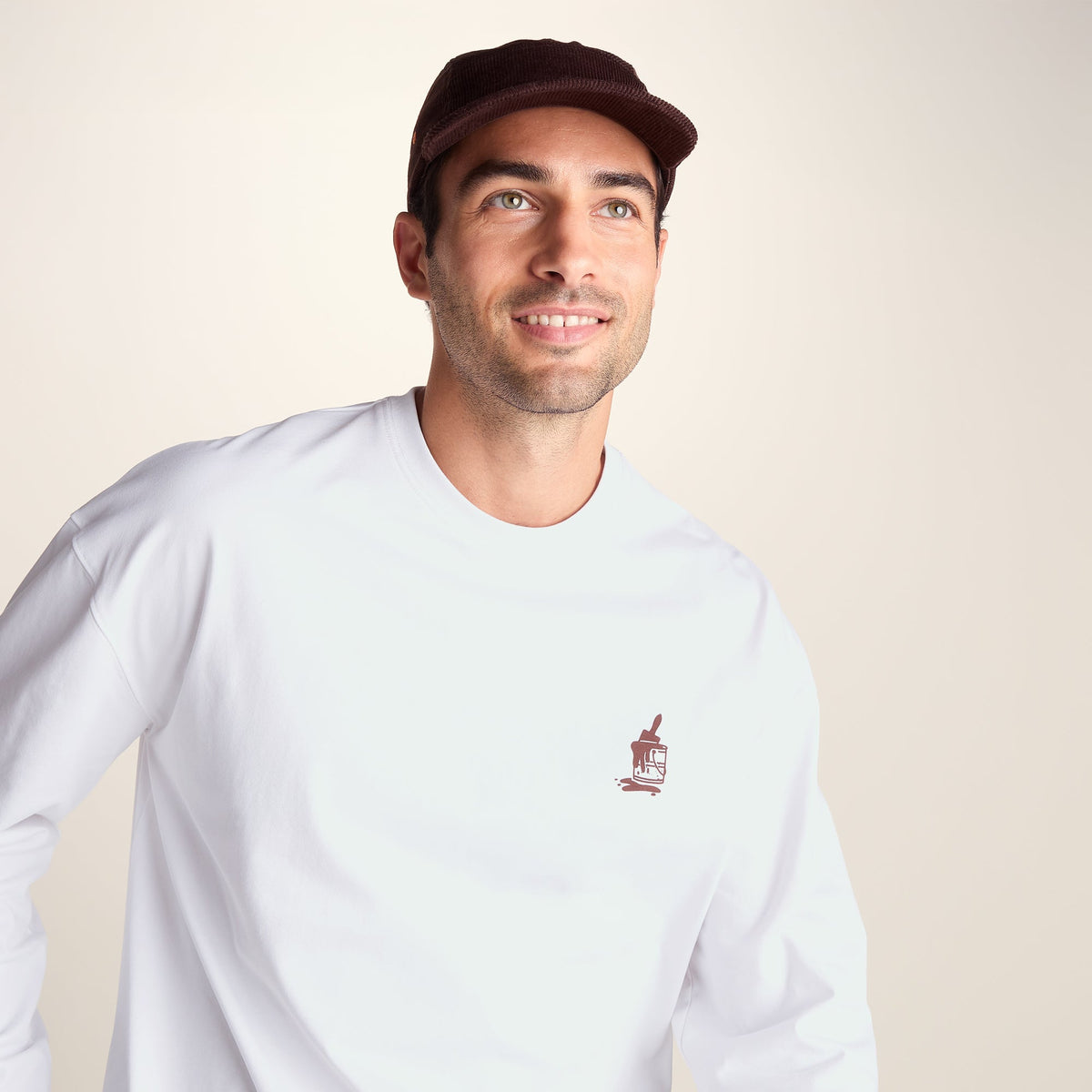 Kaycee Mens Premium Heavyweight 100% Cotton Jersey Top - Optic White - Image 6