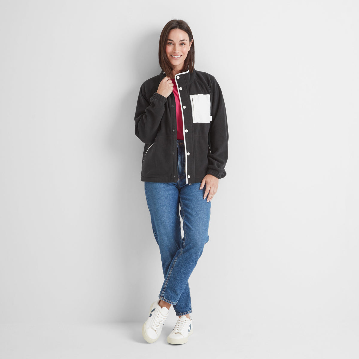 Kayford Womens Microfleece Jacket - Black - Image 3