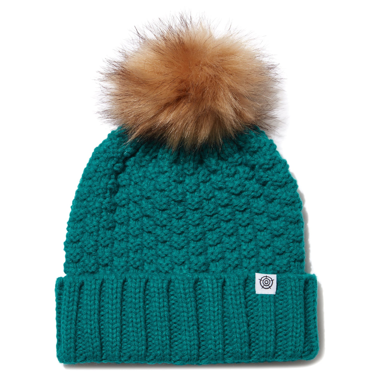 Keeley Knit Hat - Teal - Image 2