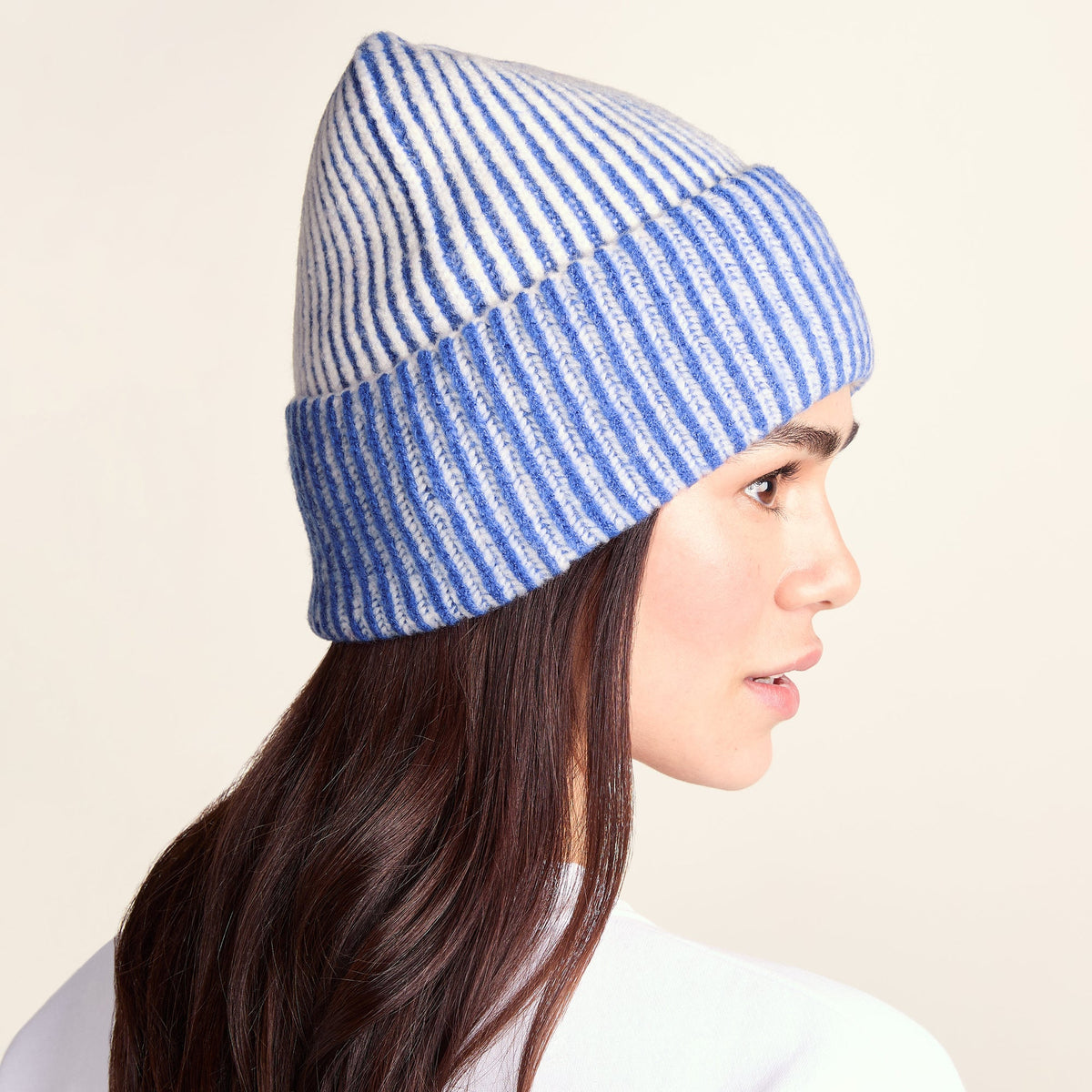 Kiryan Knit Hat - Cobalt Blue - Image 3