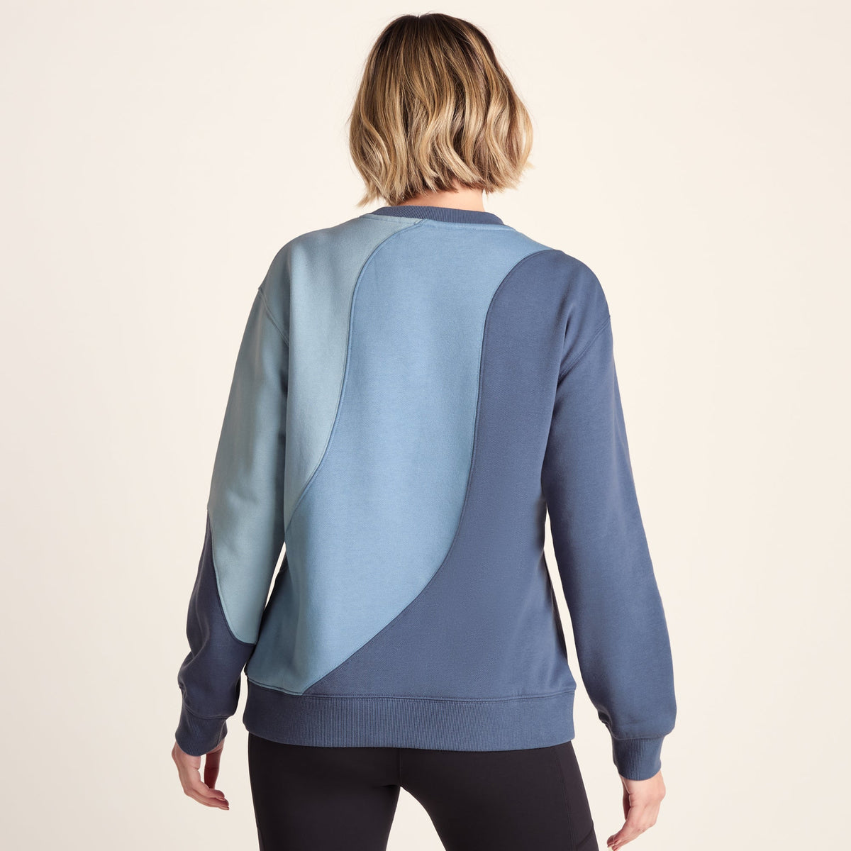 Lawla Womens Oversized Supersoft Sweat - Smokey Blue - Image 3