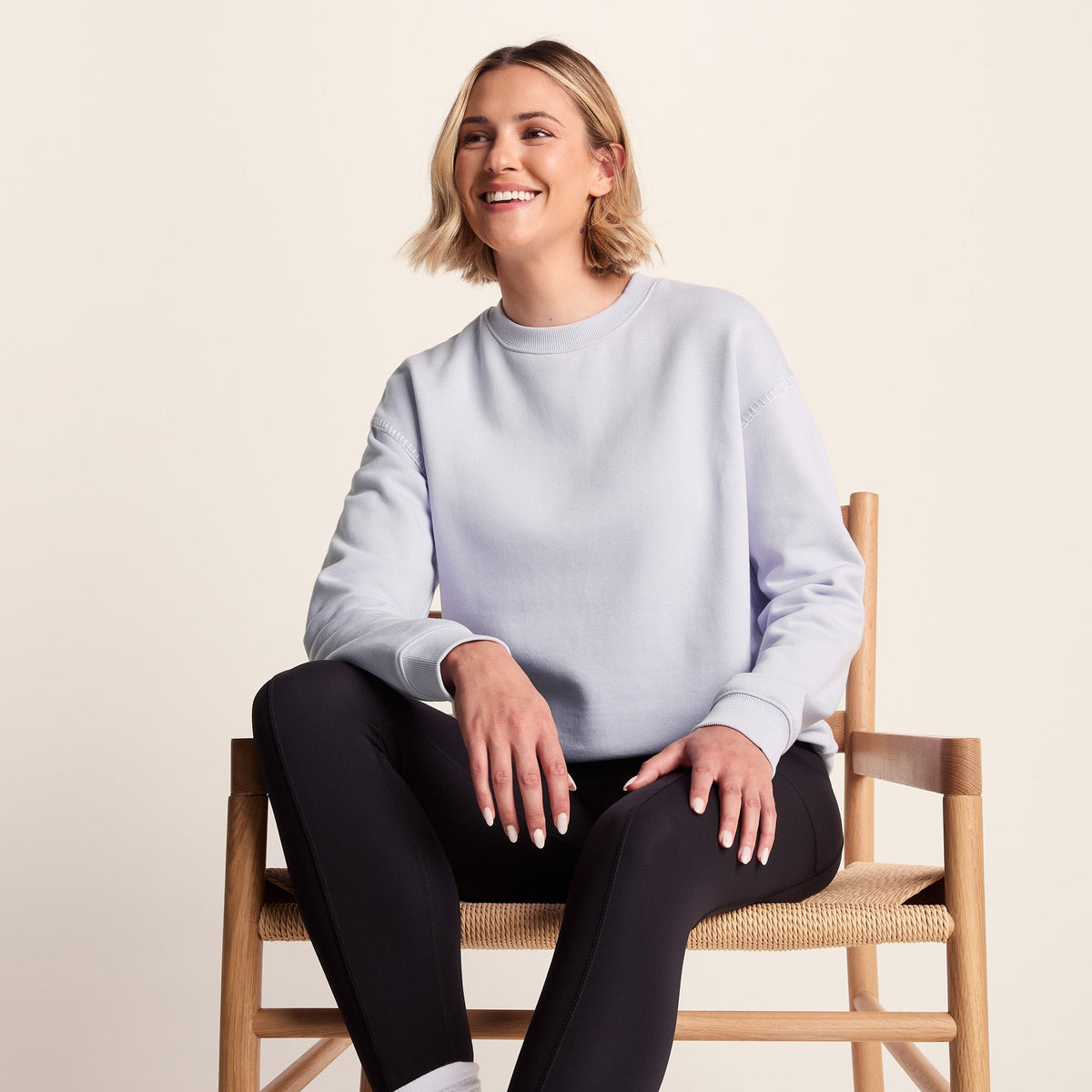 Lillia Womens Supersoft Sweat - Pale Lilac - Image 4