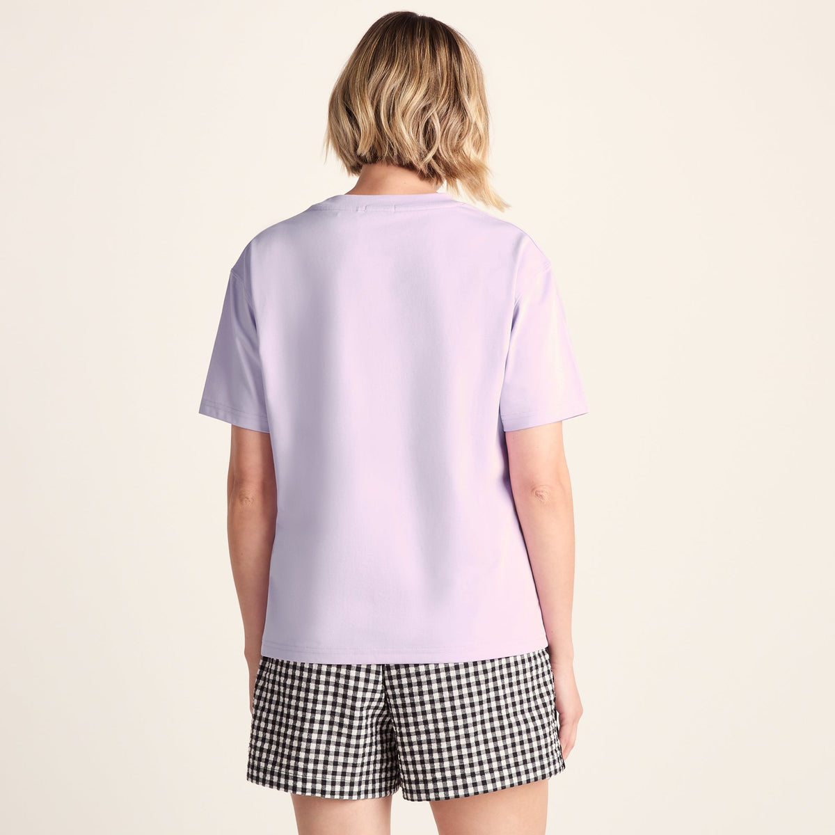 Limon Womens Supersoft Relaxed Fit T-Shirt - Lilac Blossom - Image 3