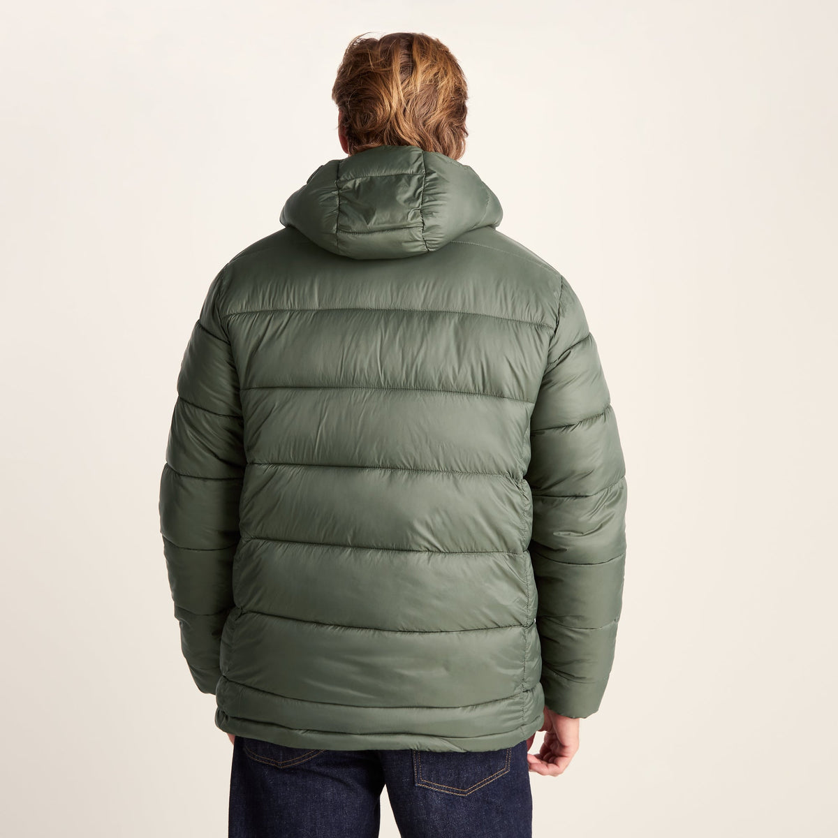 Maloney Mens Wind Resistant Insulated Jacket - Light Forest - Image 3