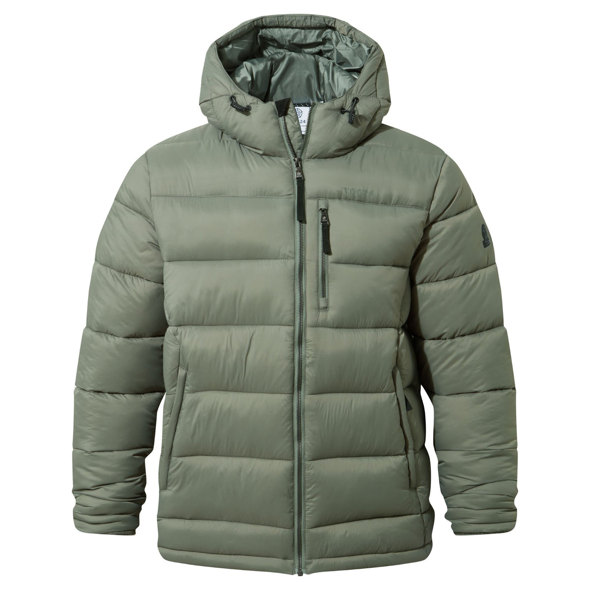 Maloney Mens Wind Resistant Insulated Jacket - Light Forest - Image 7