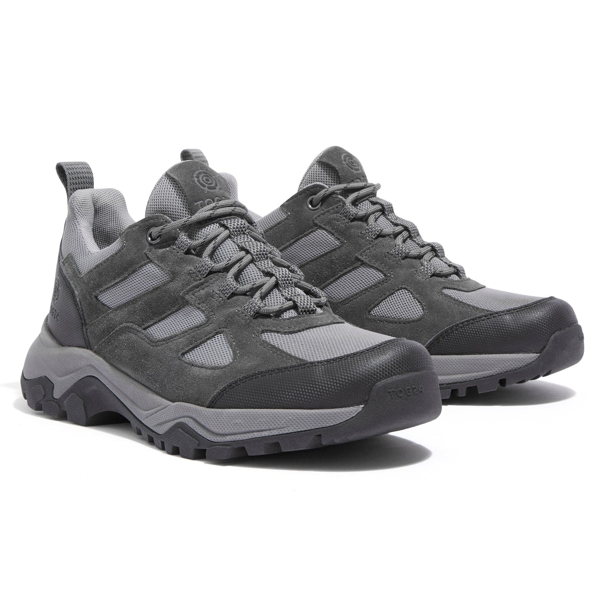 Mesa Womens Low Walking Shoe - Grey/Light Grey - Image 2
