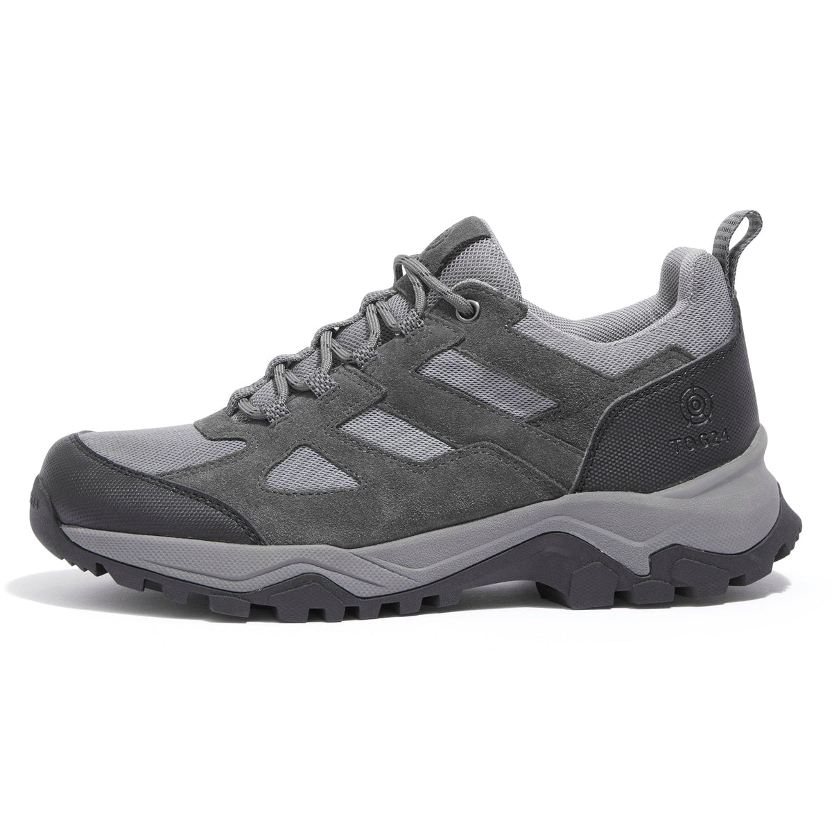 Mesa Womens Low Walking Shoe - Grey/Light Grey - Image 3