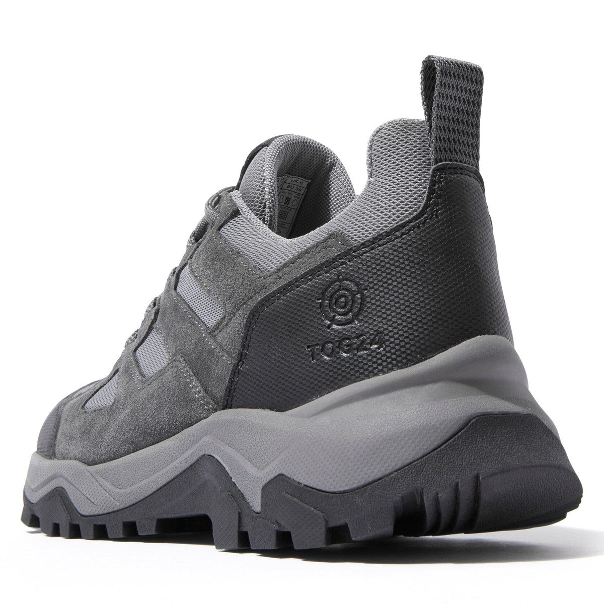 Mesa Womens Low Walking Shoe - Grey/Light Grey - Image 4