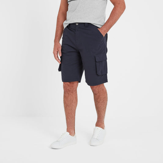 Noble Mens Cargo Shorts - Midnight