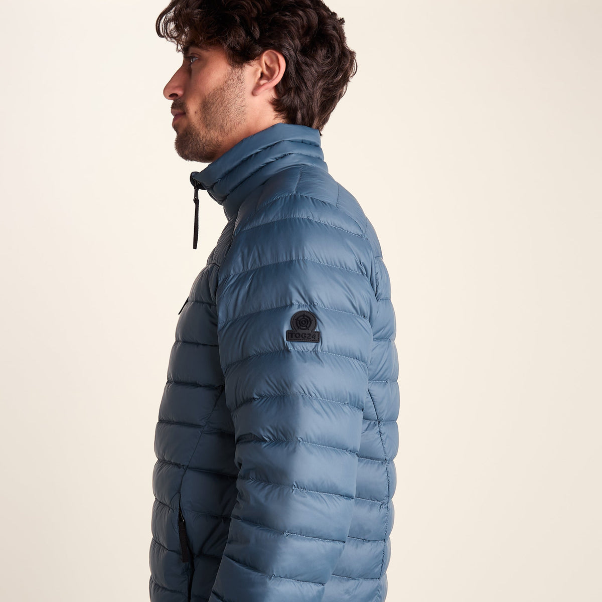 North Mens RDS Certified Down Jacket - Arctic Blue - Image 6