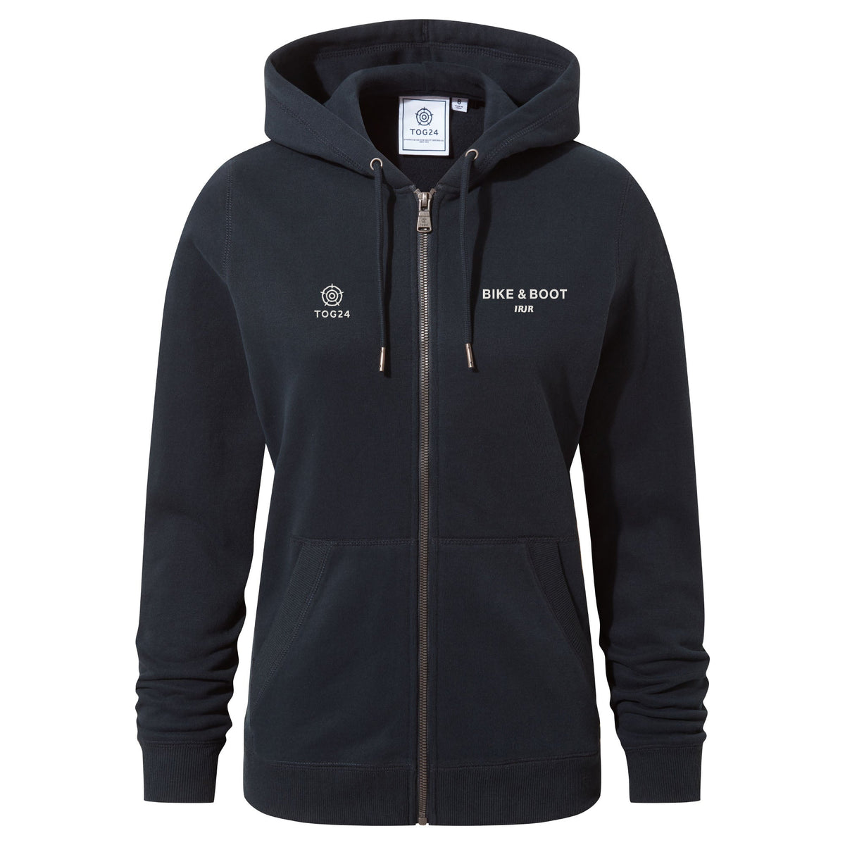 Bike & Boot Womens - Norwood Zip Hoody Dark Indigo