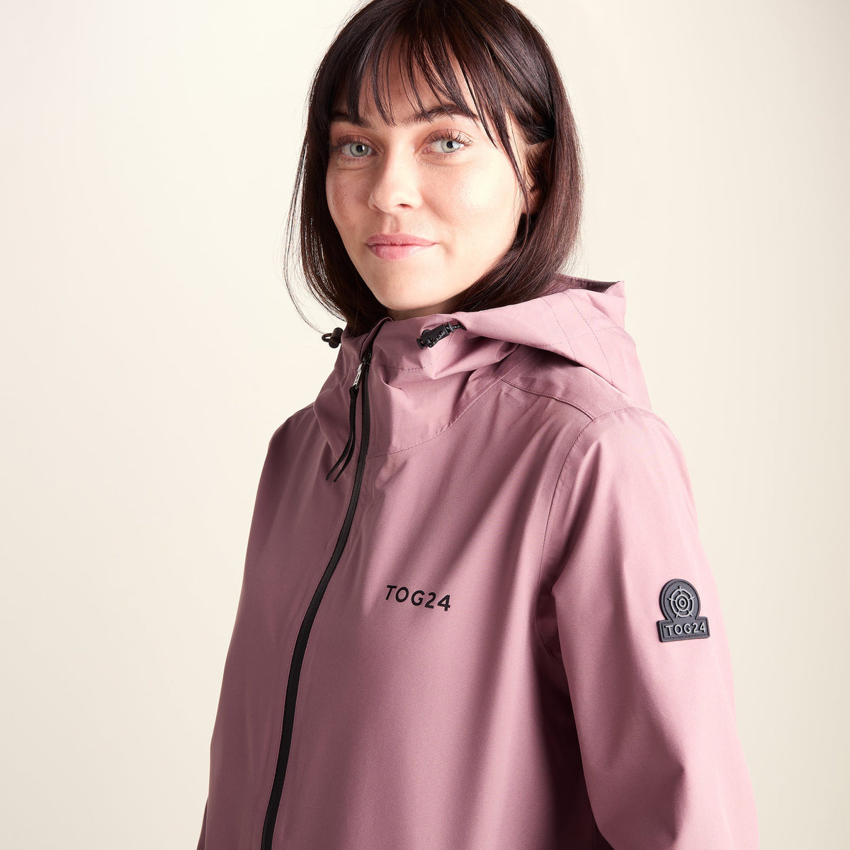 Nova Womens Performance Waterproof Jacket - Mauve - Image 5