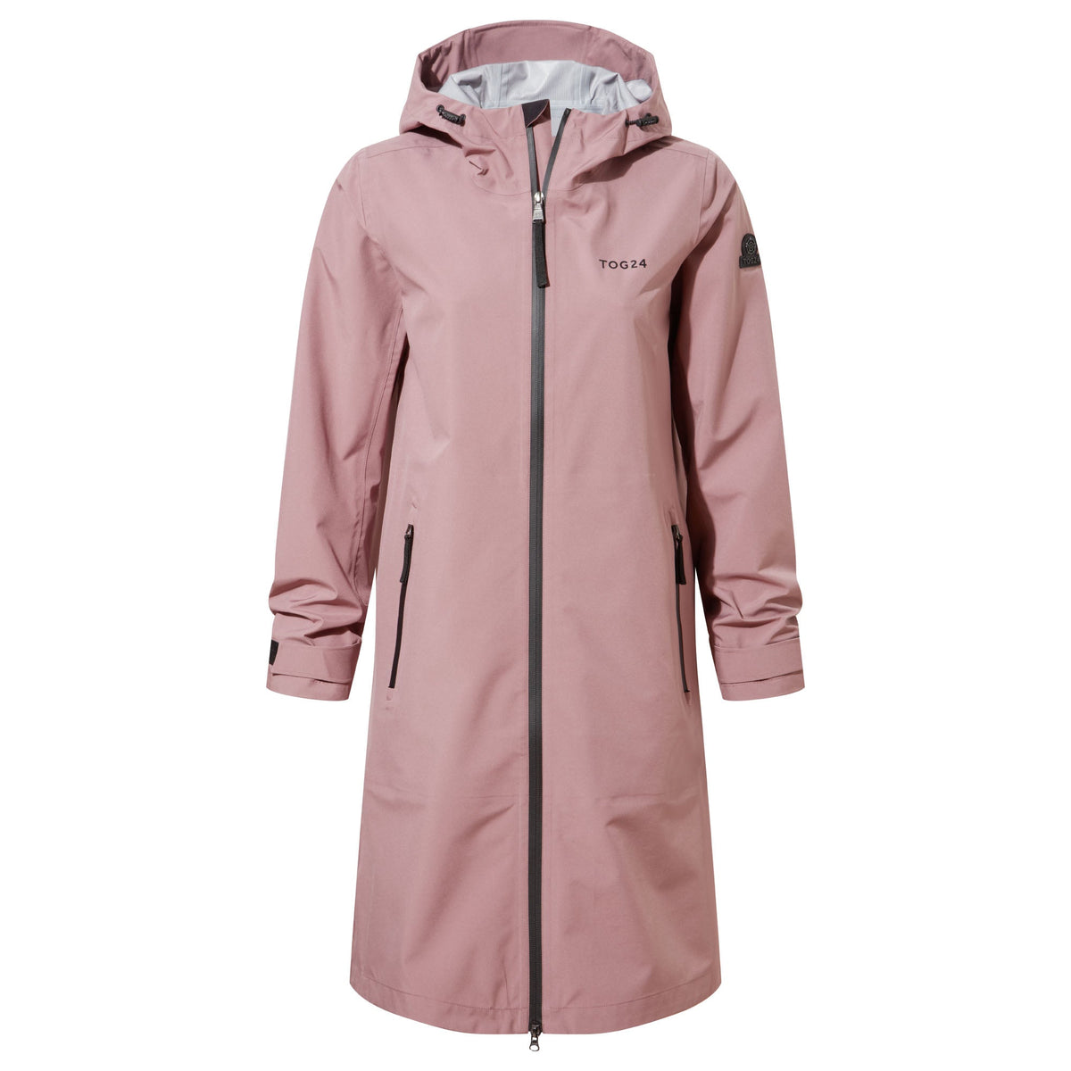 Nova Womens Performance Waterproof Jacket - Mauve - Image 9