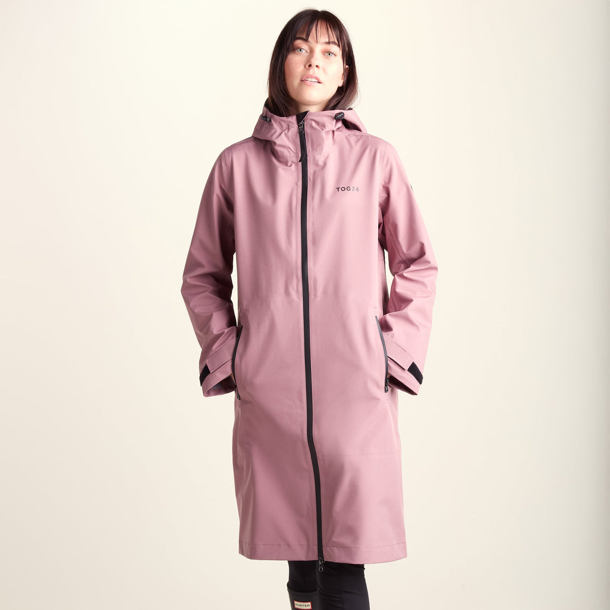 Nova Womens Performance Waterproof Jacket - Mauve - Image 7