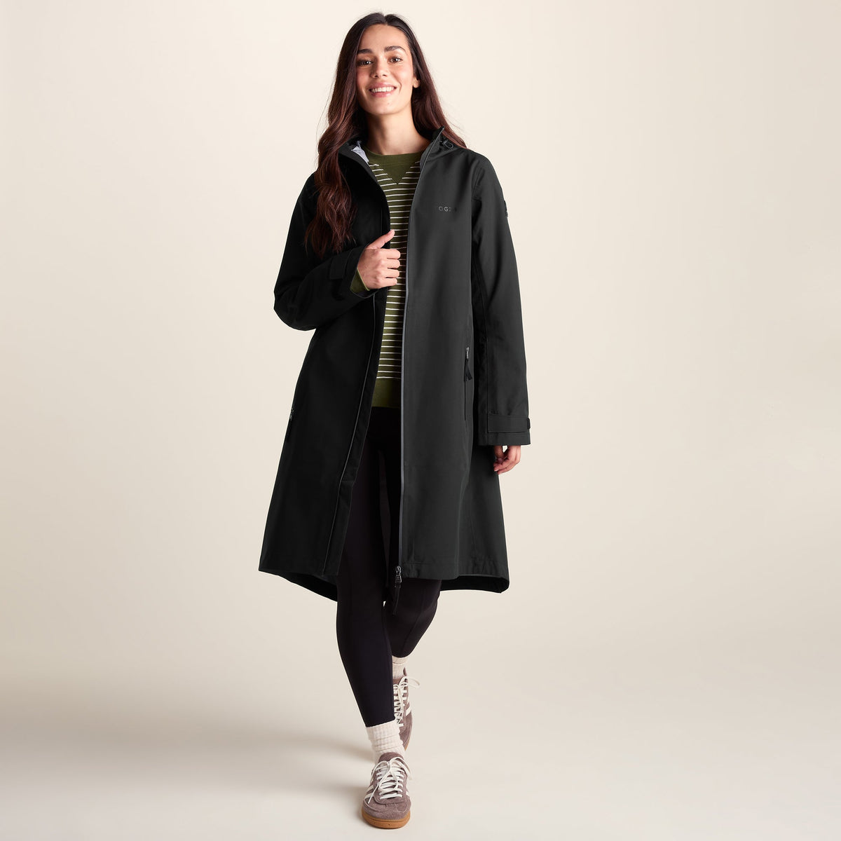 Nova Womens Performance Waterproof Jacket - Black - Image 3