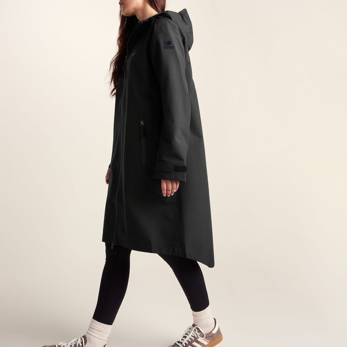 Nova Womens Performance Waterproof Jacket - Black - Image 7