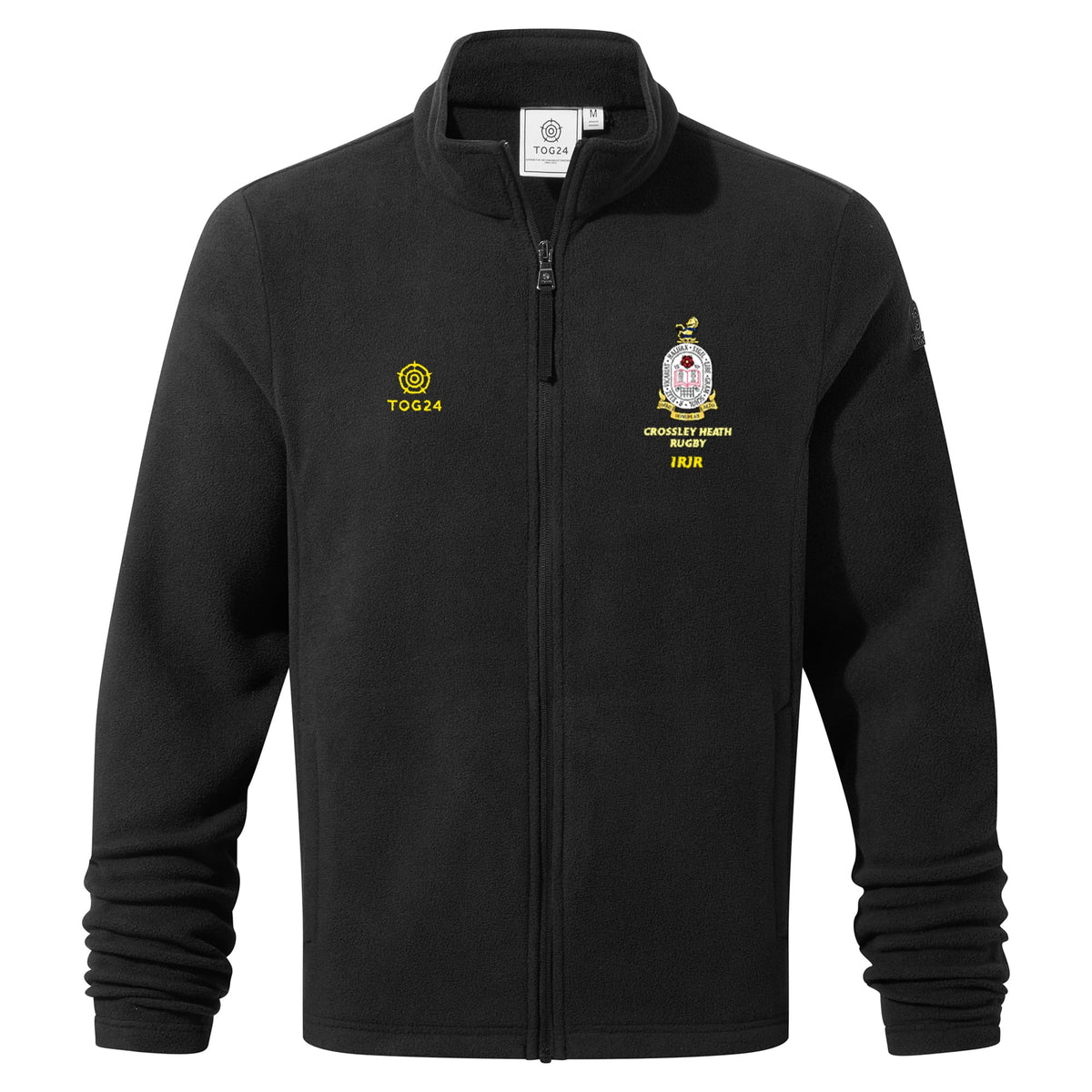 Crossley Heath Mens - Revive Fleece Jacket Black - Image 2