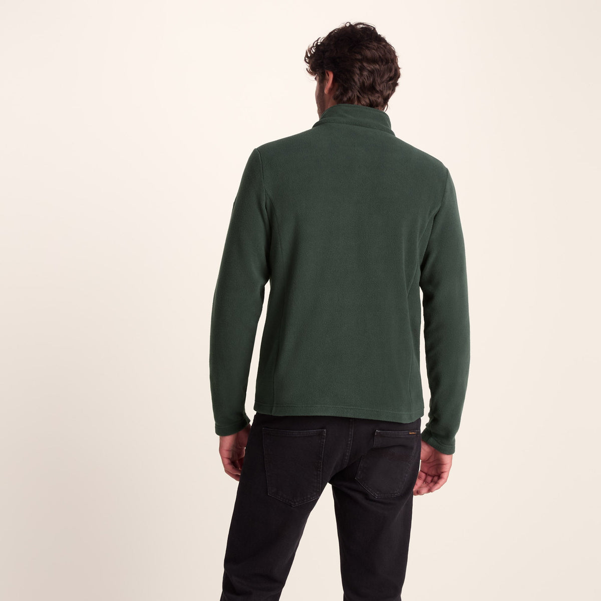 Revive Mens Fleece Jacket - Racing Green - Image 4