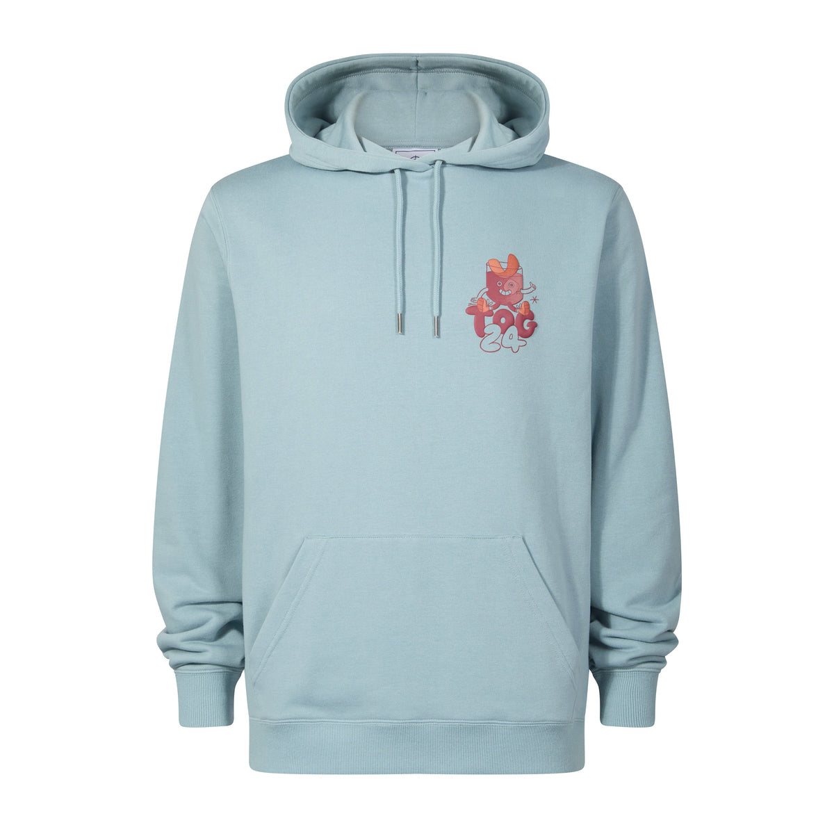 Riverton Mens Relaxed Fit Supersoft Hattie Clark Hoody - Summer Sky - Image 7
