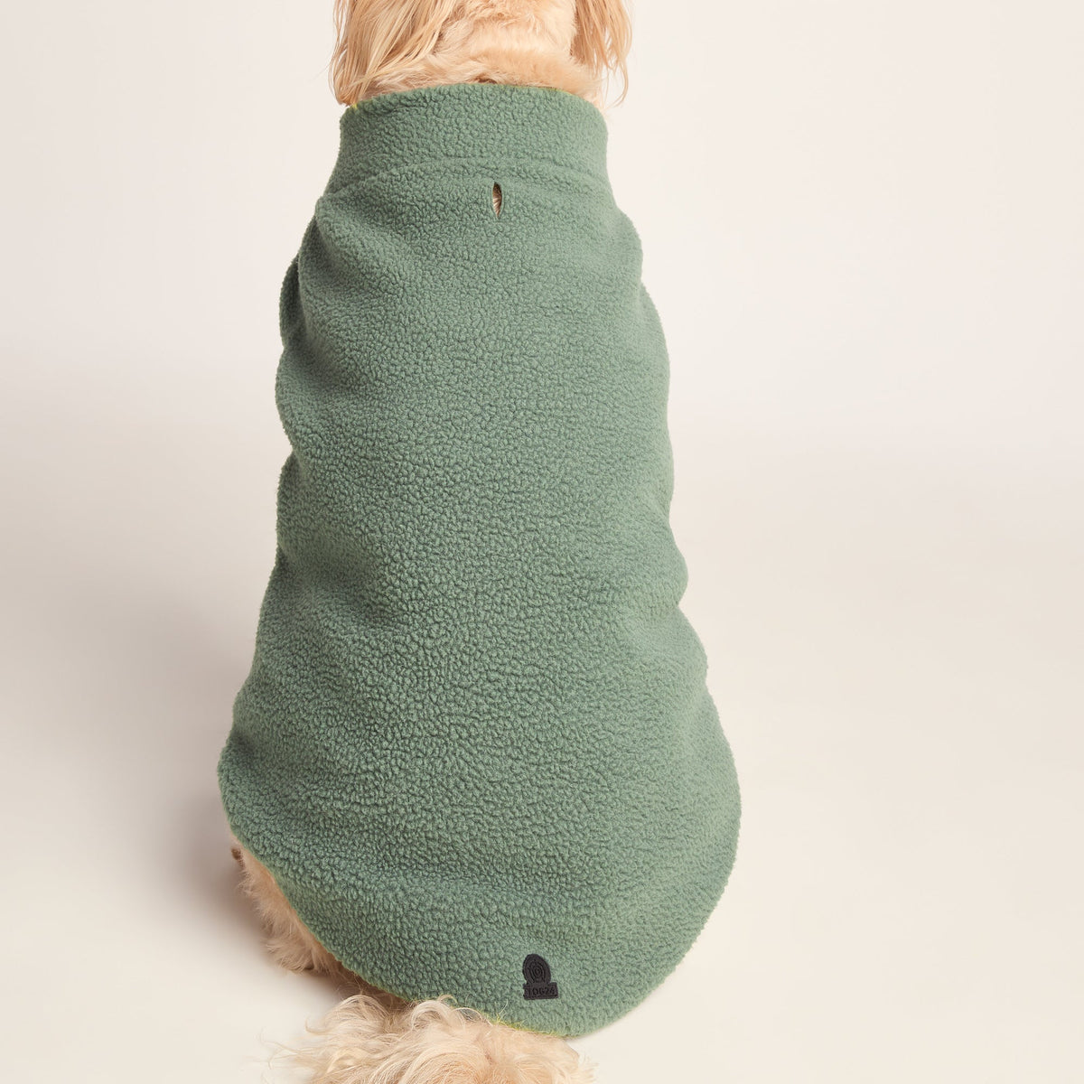 Rover Sherpa Dog Coat XL - Light Forest - Image 3