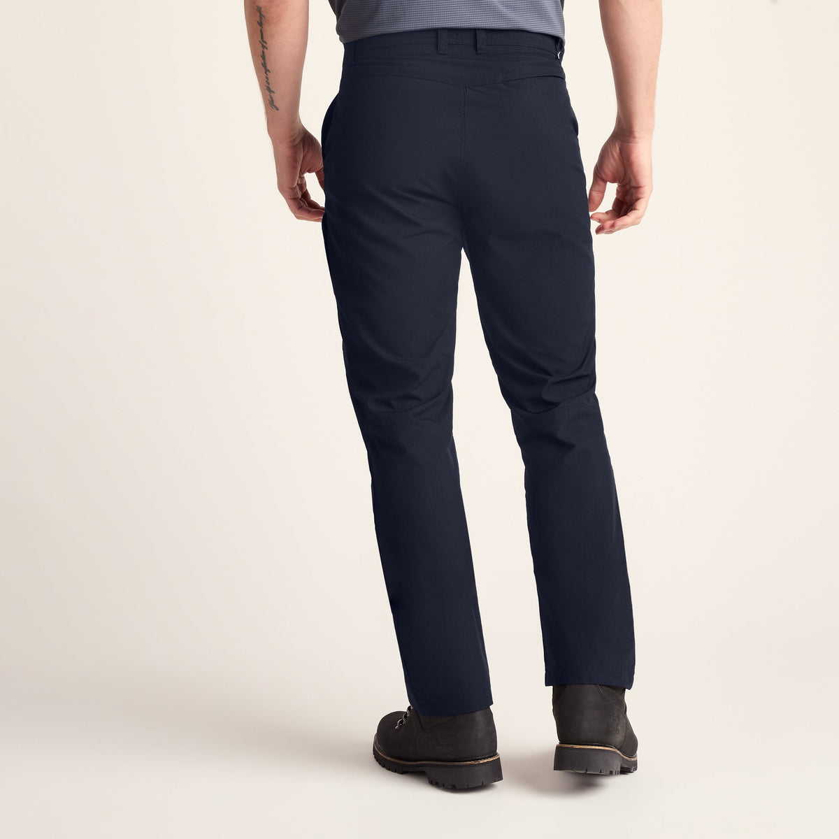 Rowland Mens Performance Trousers Long - Navy - Image 3