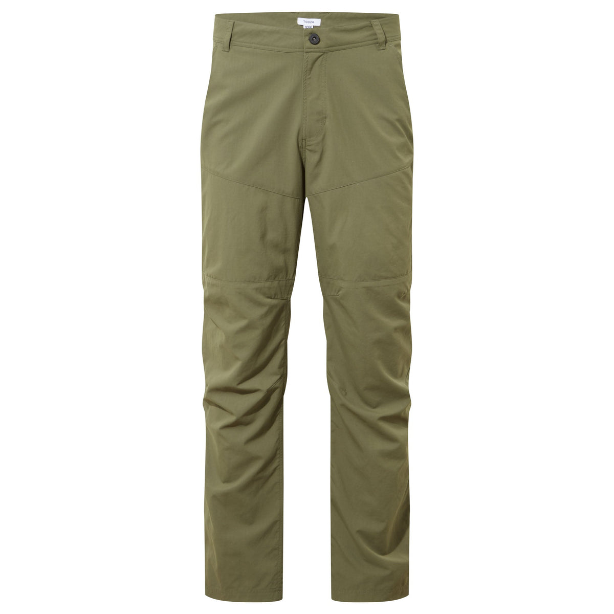 Rowland Mens Performance Trousers Regular - Khaki - Image 6