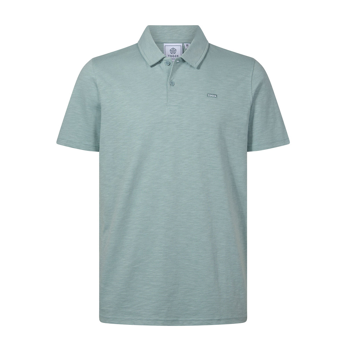 Sawyer Mens 100% Cotton Jersey Polo Shirt - Summer Sky - Image 6