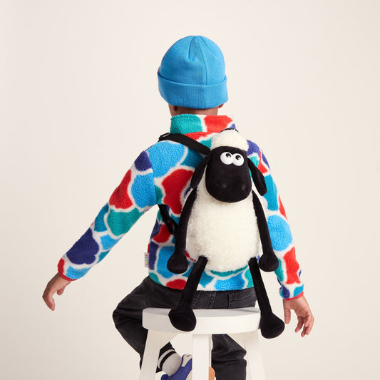 Shaun the Sheep Backpack - Black/White