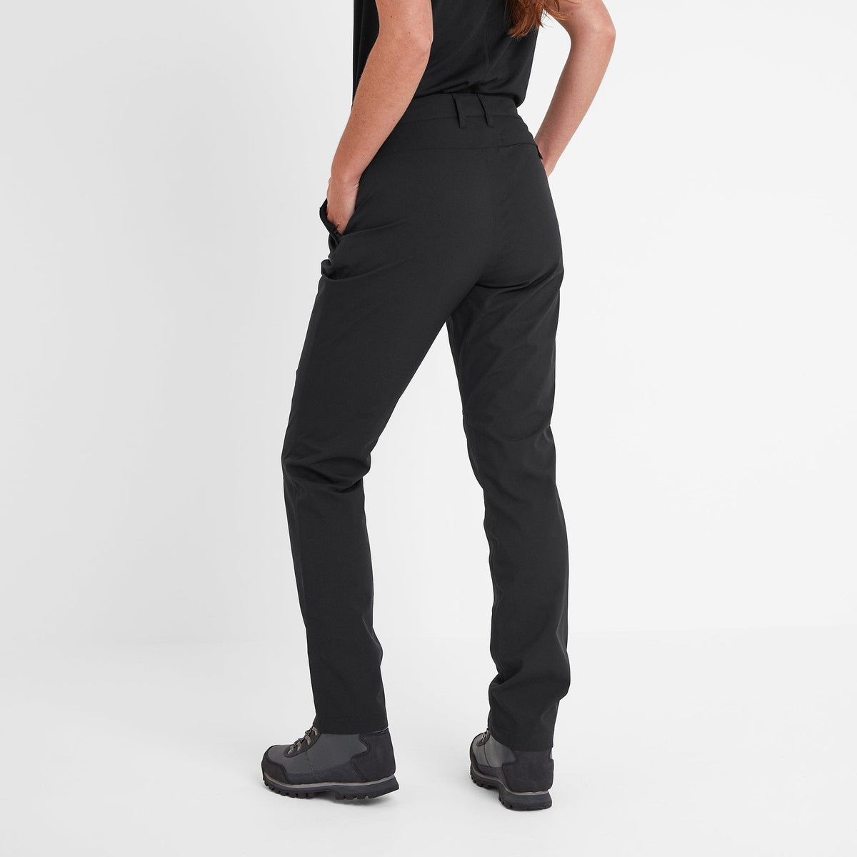 Silsden Womens Waterproof Trousers Regular - Black - Image 2