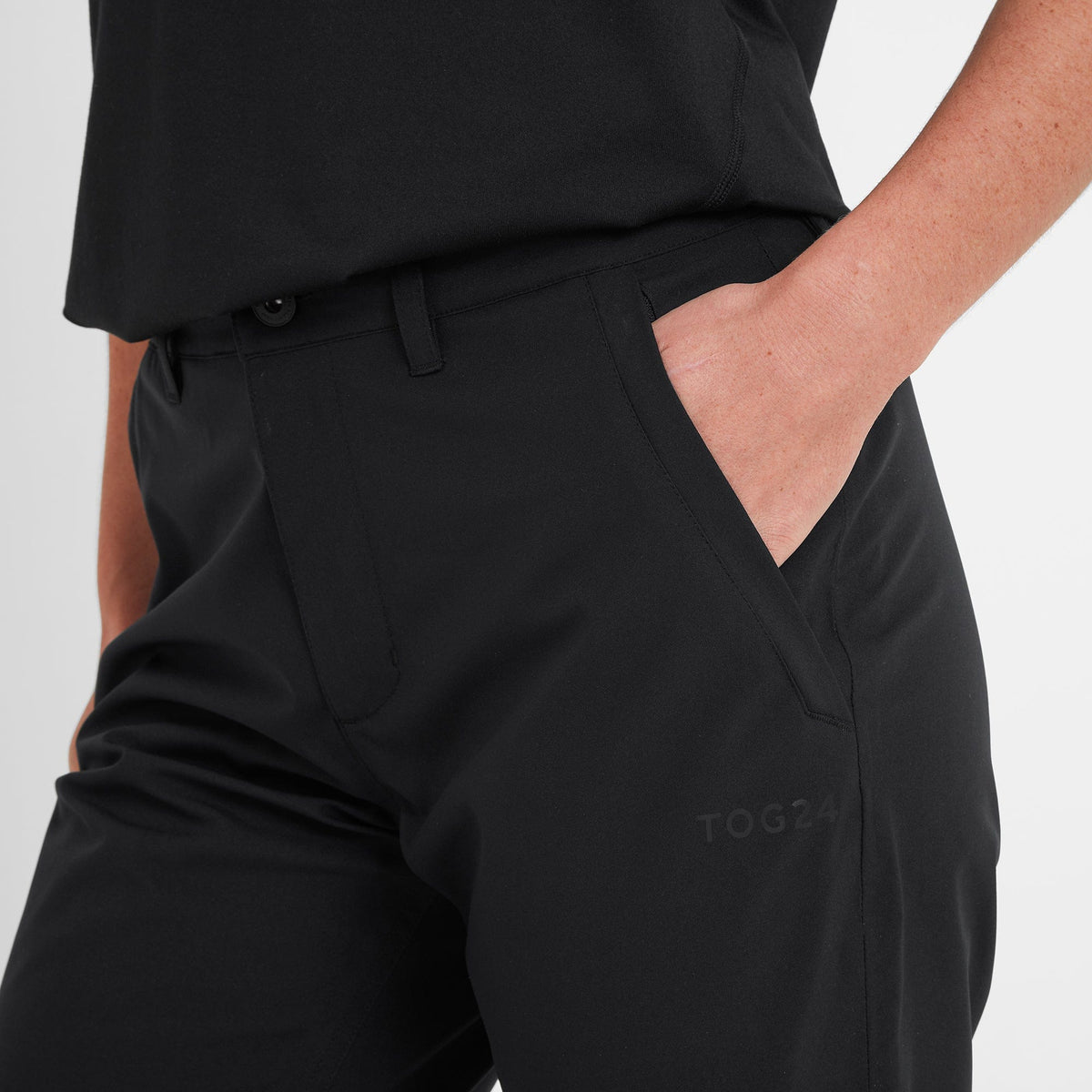 Silsden Womens Waterproof Trousers Regular - Black - Image 5