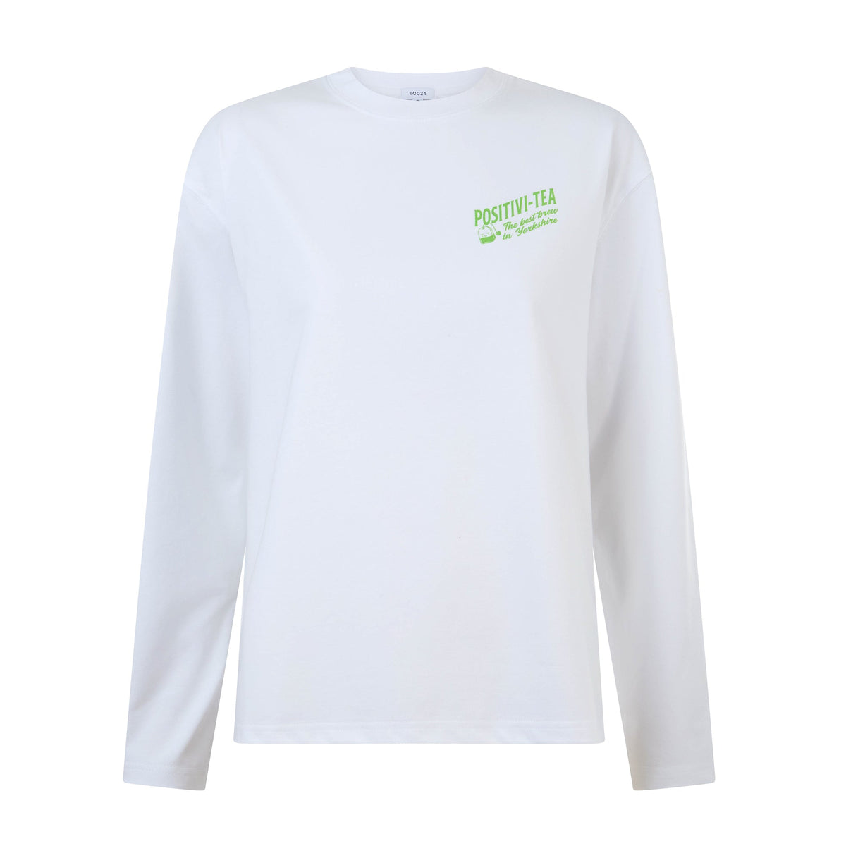 Tiana Womens Premium Heavyweight 100% Cotton Jersey Top - Optic White - Image 8