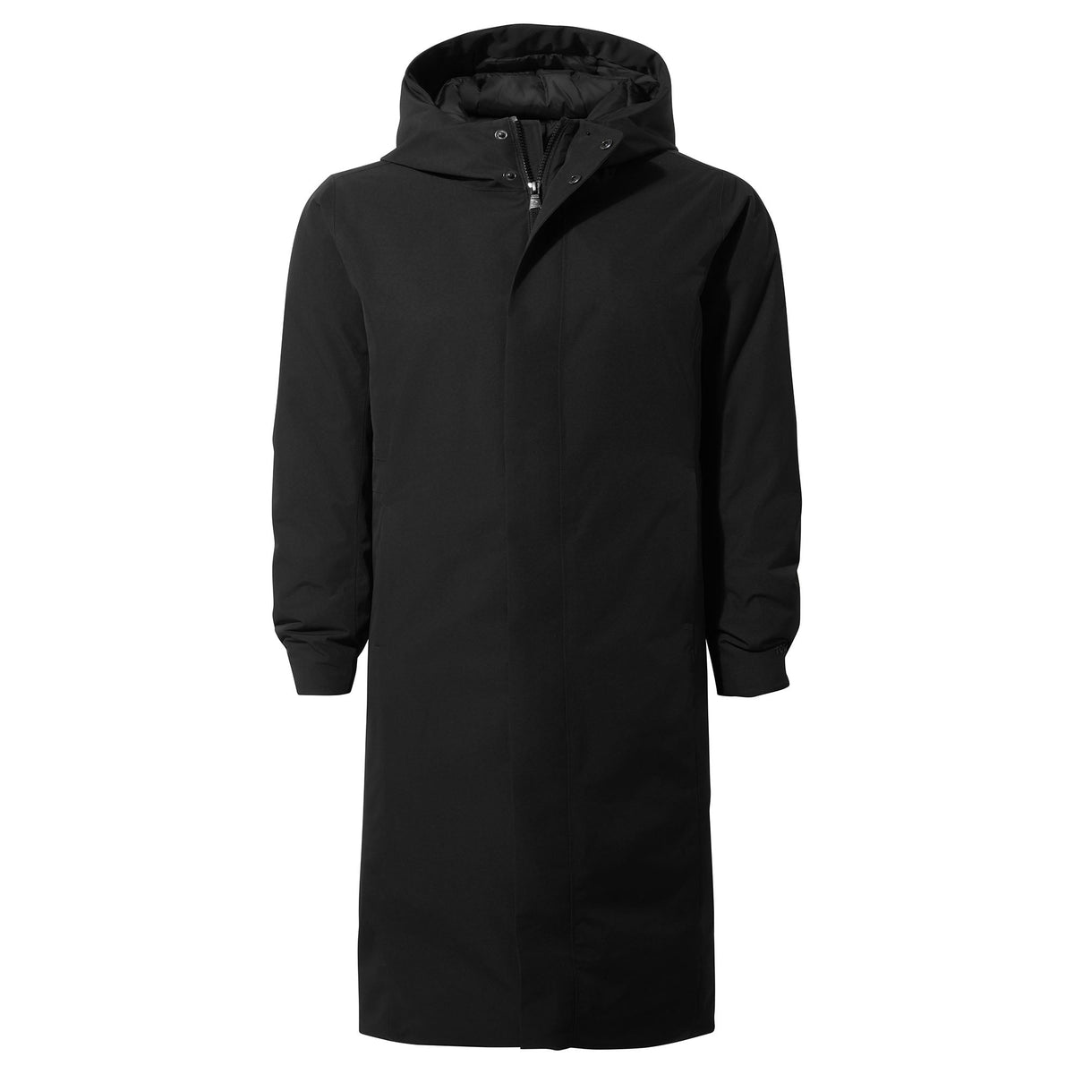 Uma Womens Waterproof Down Insulated Parka - Black - Image 14