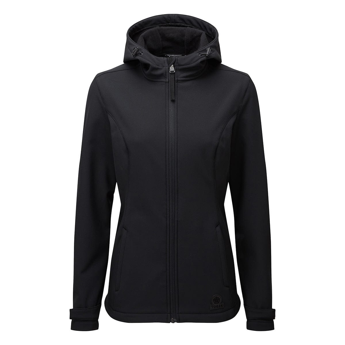 Valley Womens Softshell Hoody - Black - Image 2