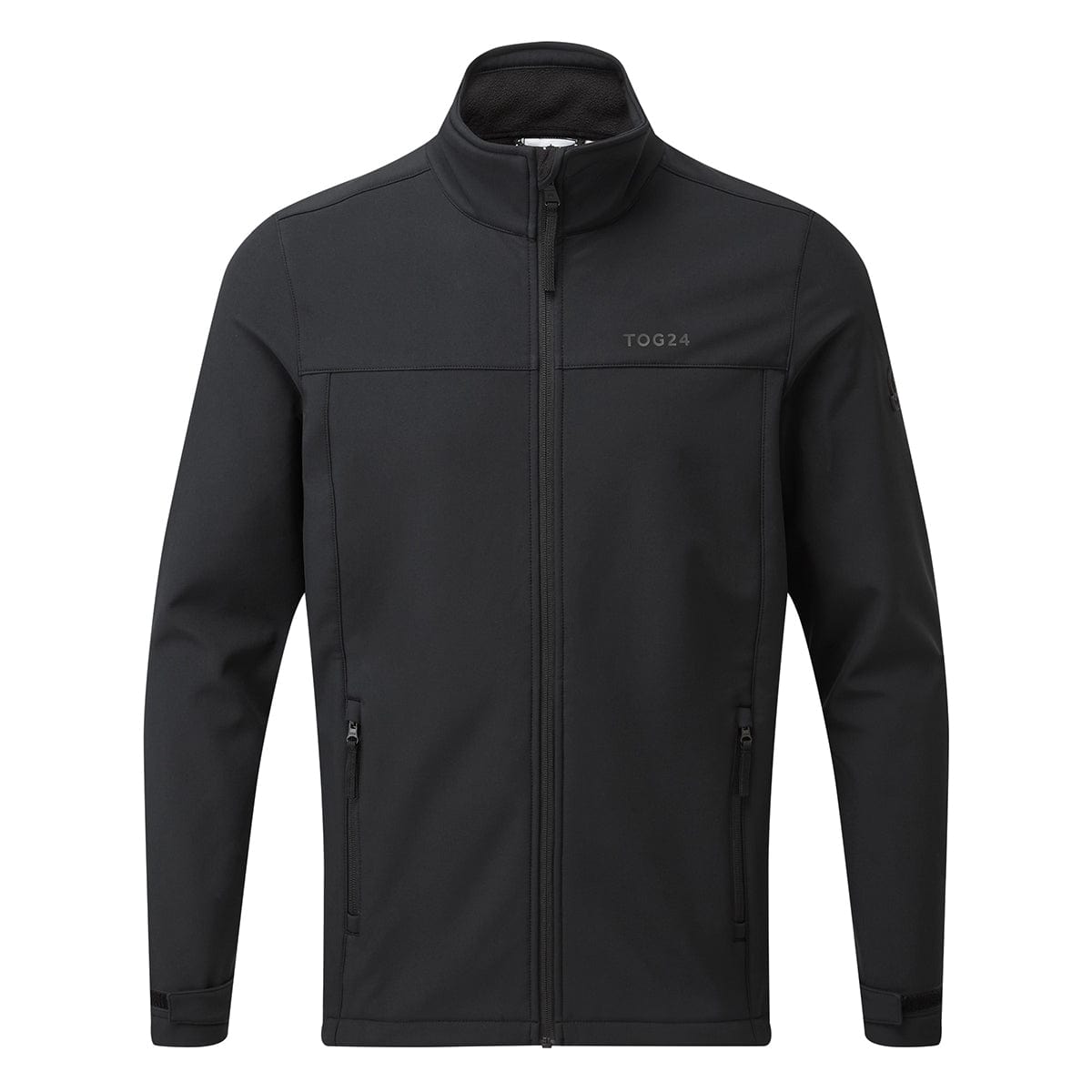 Feizor Mens Shower Resistant Softshell Jacket - Black - Image 12