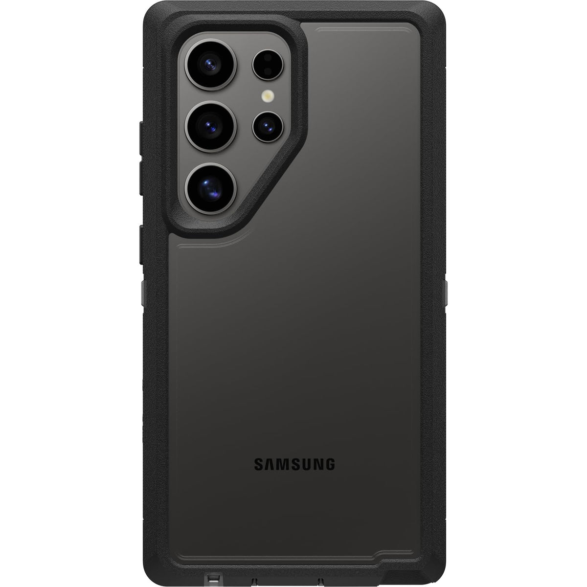 OtterBox Defender Series XT Fitted Hard Shell Case for Samsung Galaxy S24 Ultra - Black/Clear - Image 2