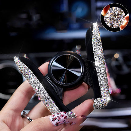 Car Buckle Phone Holder - White