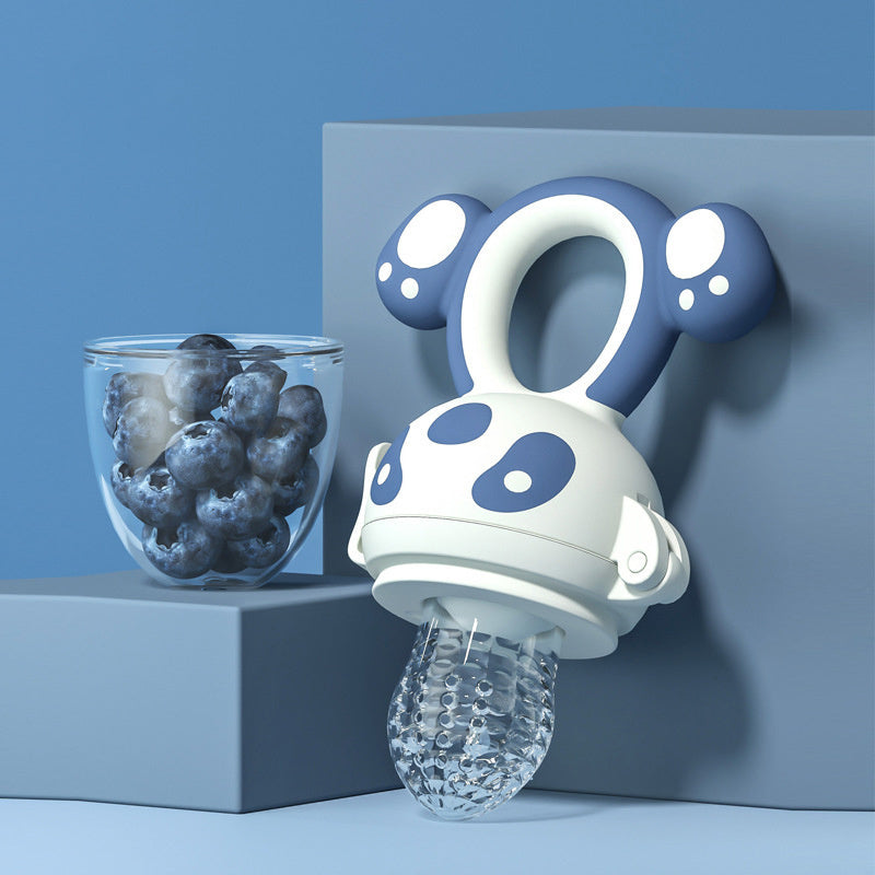 Baby Food & Fruit Feeder - Fresh Food Feeder Quiet Blue