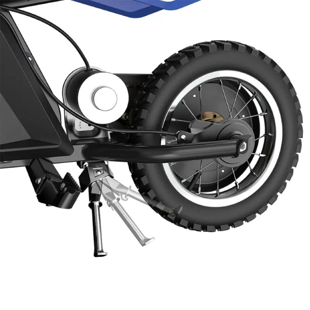 Razor - MX125 Dirt Rocket eBike w/ 5.3 Miles Max Operating Range and 8 mph Max Speed - Blue - 15118244 - Image 8