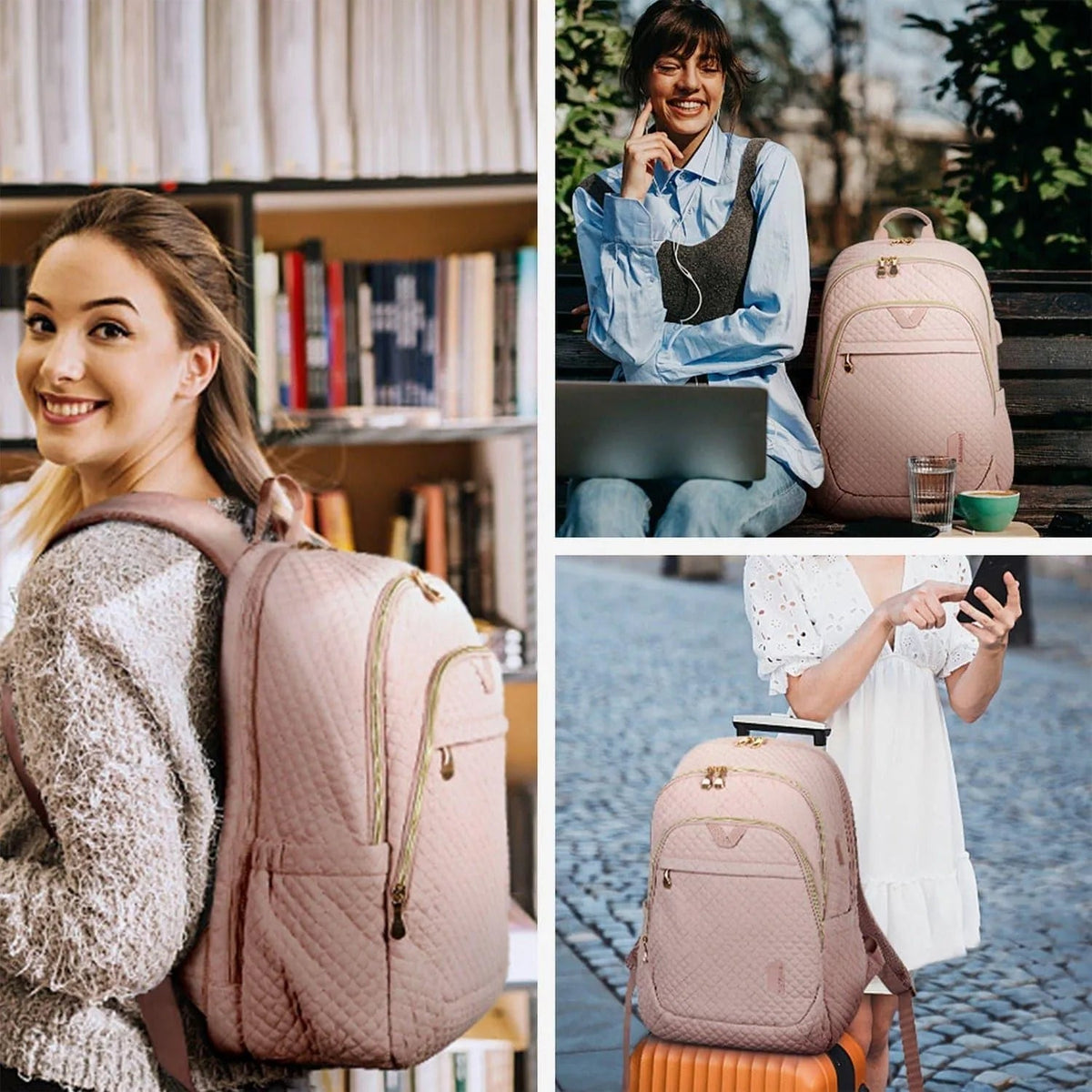 Bonchemin 15.6 inch Laptop Backpacks - Image 14