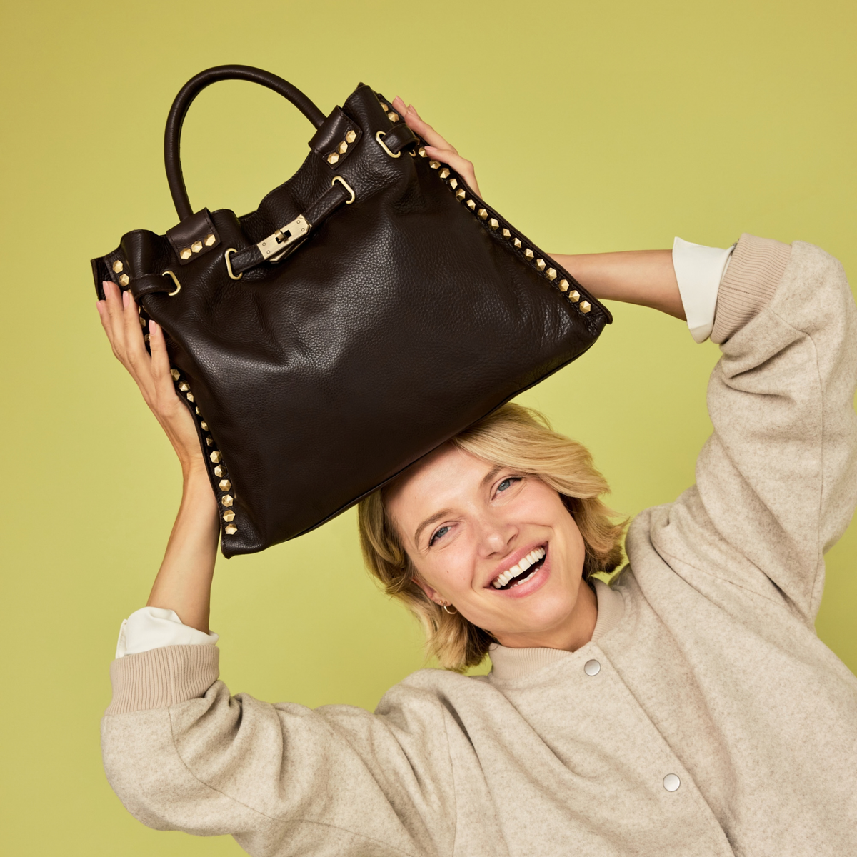Malibu Milled Leather Crossbody Bag - Image 6