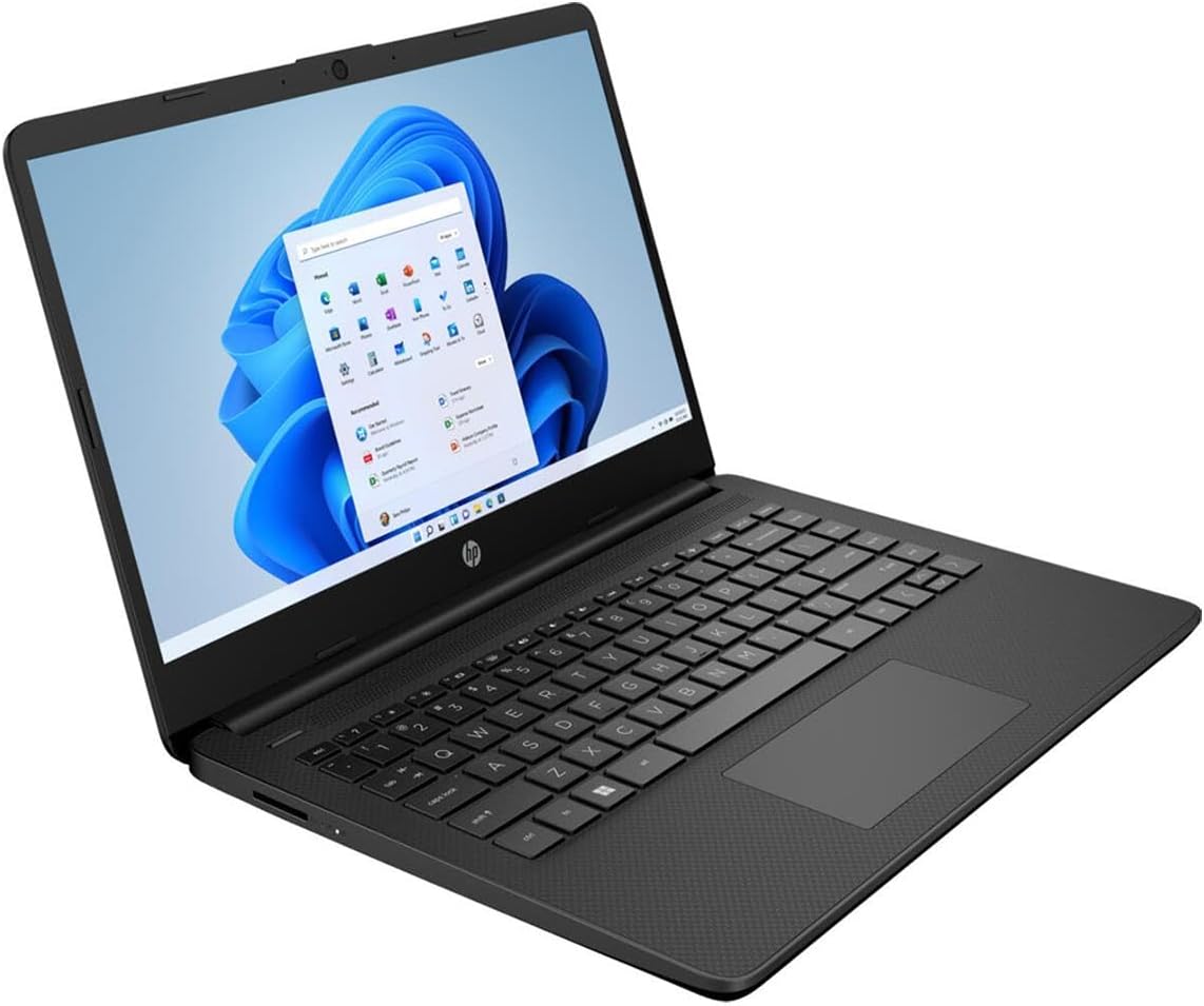HP Laptop - Ryzen 7 5700U - Black - 16GB RAM - 512GB SSD - 14-fq1035cl - Image 3