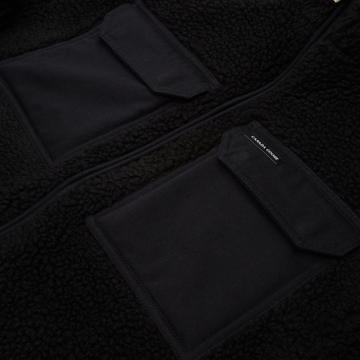 Canada Goose Harrier Fleece Jacket (Black) - Image 4