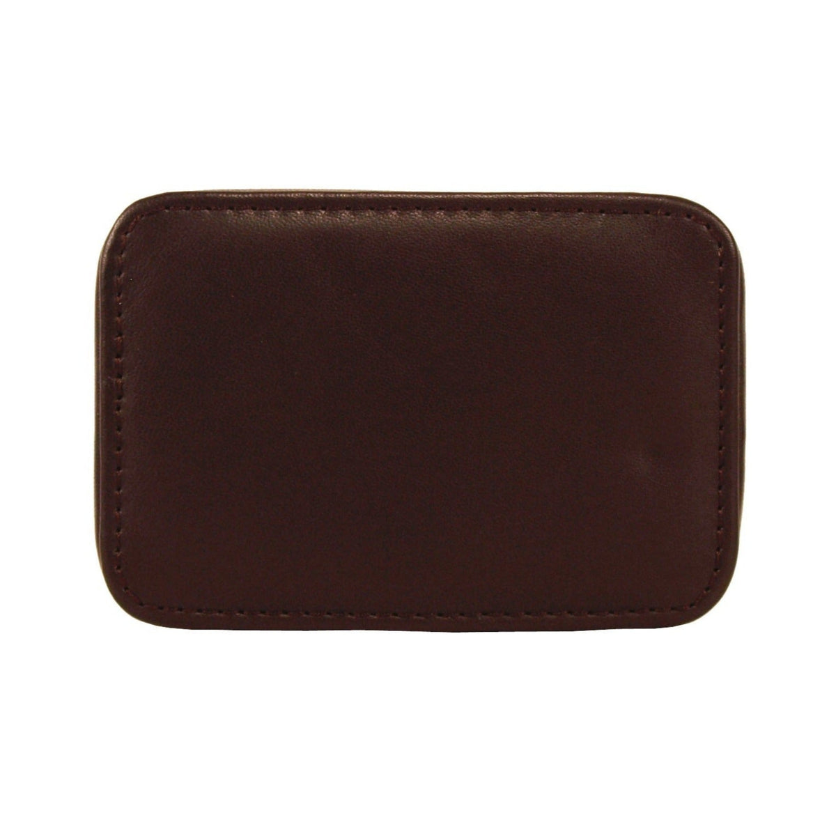 Framed Leather Paperweight - Cafe (Dark Brown)