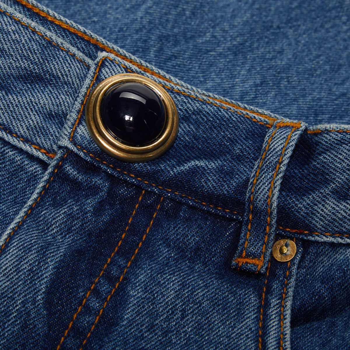 AREA Flare Pocket Jean (Medium Blue) - Image 3