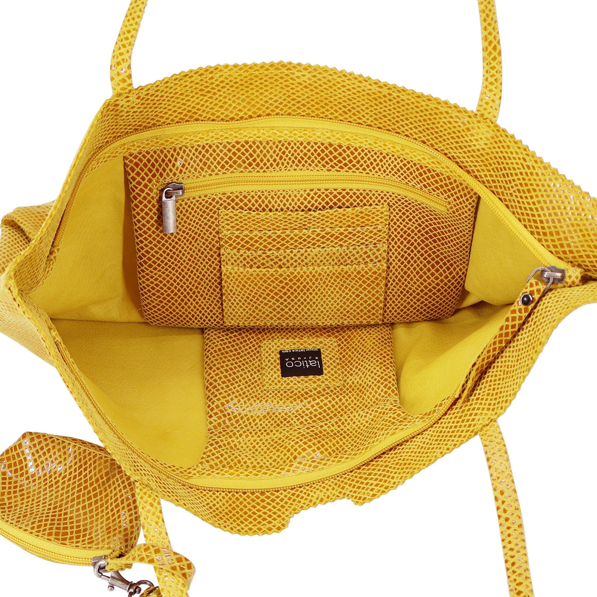 Gemma Leather Tote Bag - Image 5