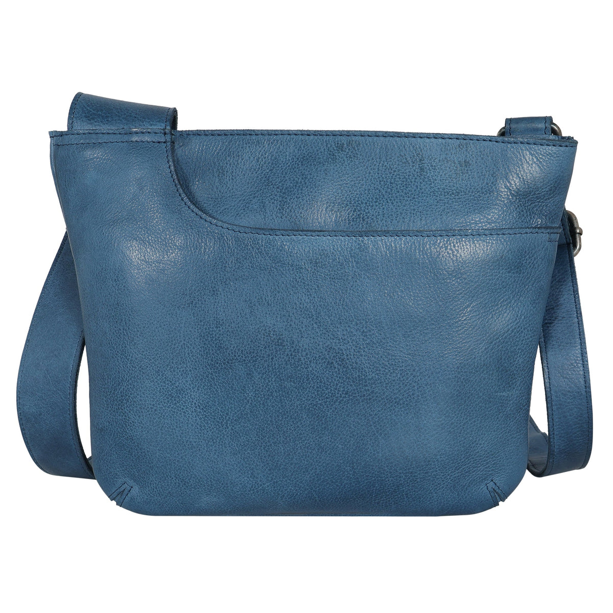 Arden Leather Crossbody - Denim