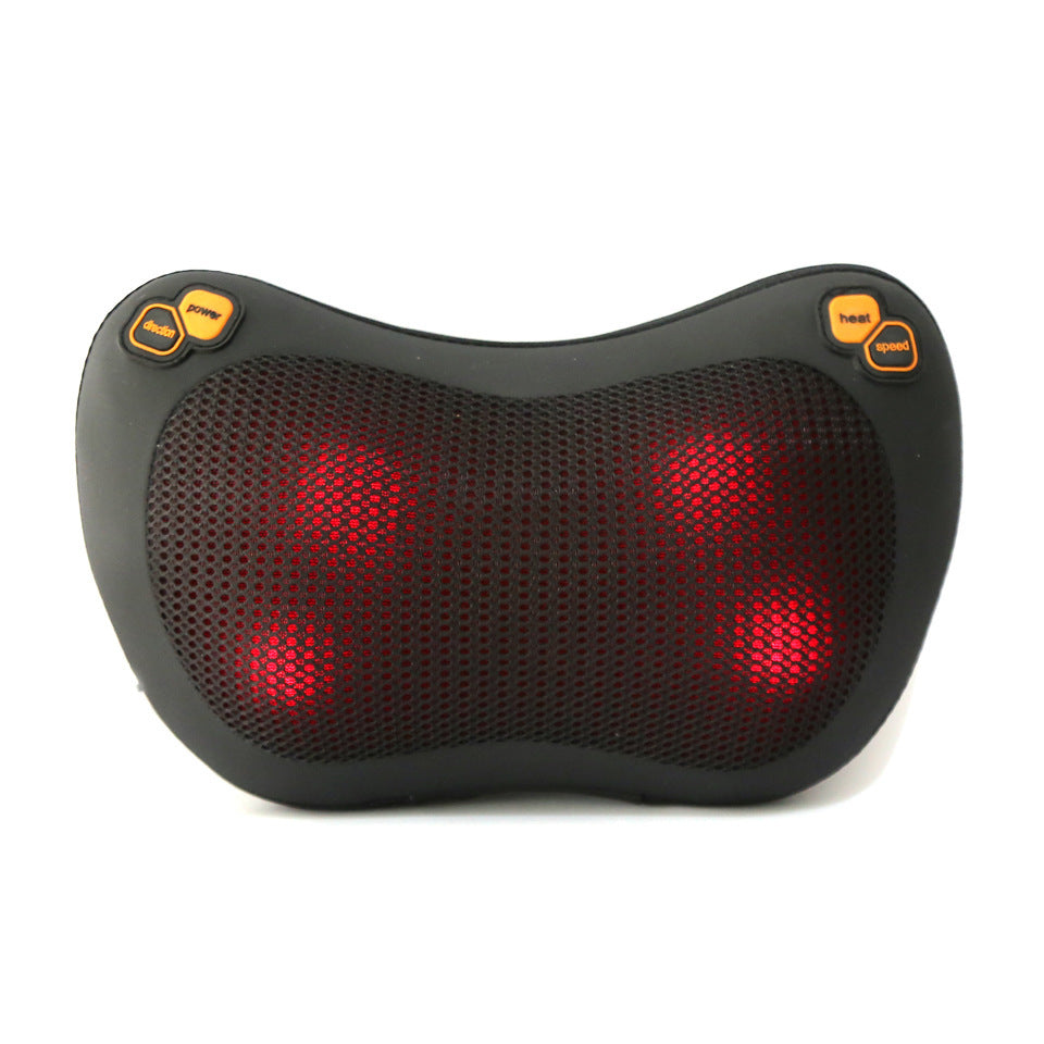 Electric Cervical Spine & Full-Body Massage Pillow - Four button