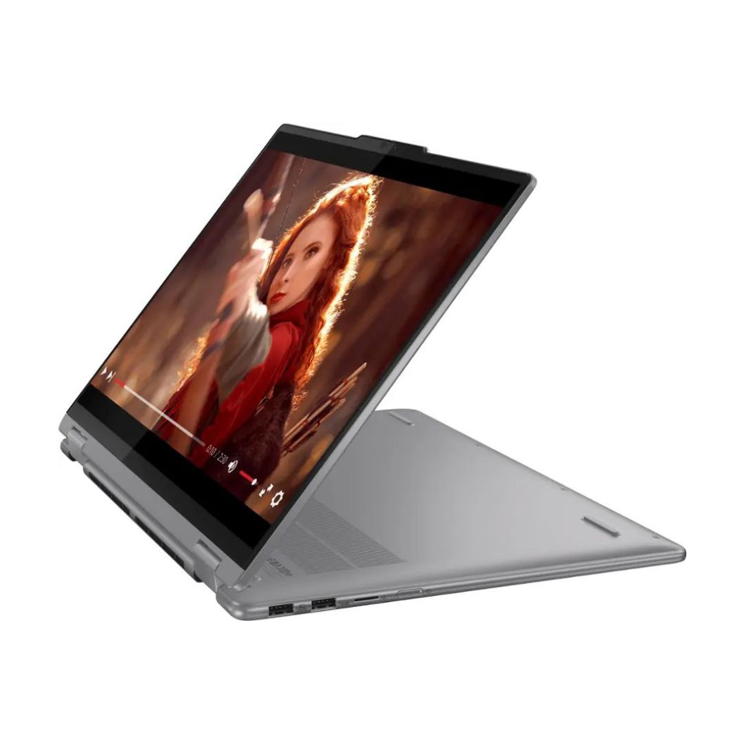 Lenovo - Yoga 7 2-in-1 16AHP0 - 16" FHD+ Touchscreen Laptop - AMD Ryzen 7 8840HS - 16GB RAM - 1TB SSD - Artic Grey - Image 7