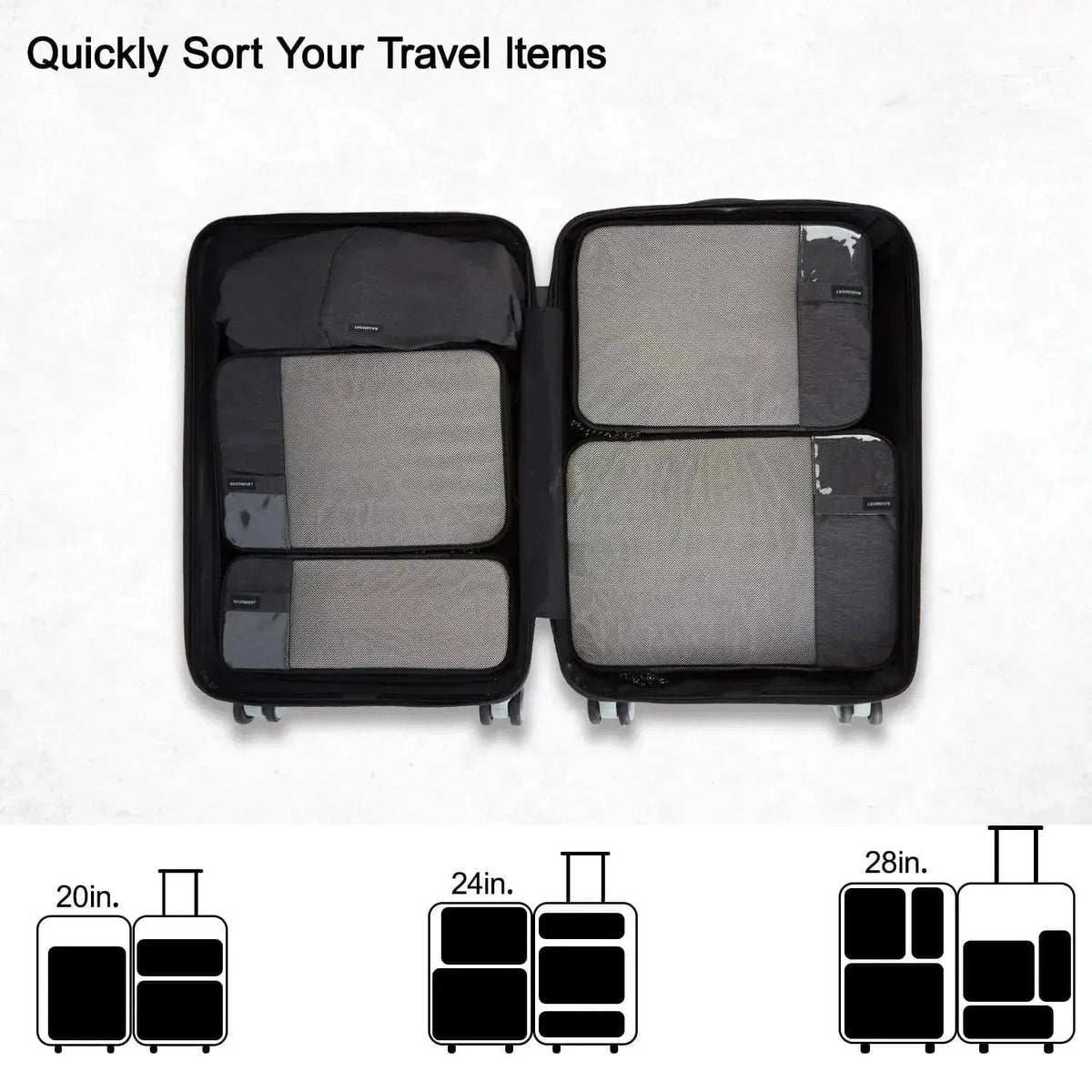 Compression Packing Cubes 6 PCS - Image 12